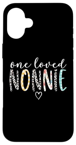 Nonnie Gifts Women One Loved Nonnie Mother's Day X}zP[X iPhone 16 Plus p
