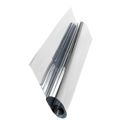 Lurrose Vinilo para Ventana Color Plata 200x40 cm miniatura 1