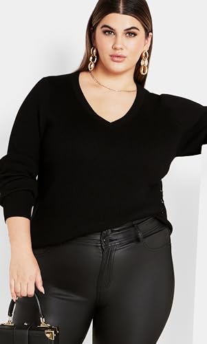 Image of City Chic Women's Plus Size Charlie Sweater