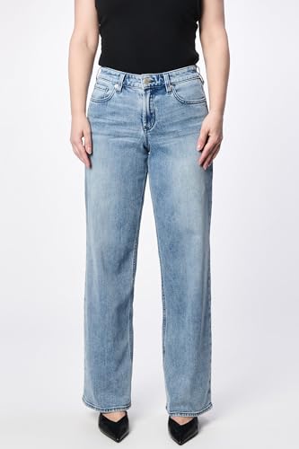 DEAR JOHN Taylor Women's Jeans Straight Leg High Rise Full Inseam2