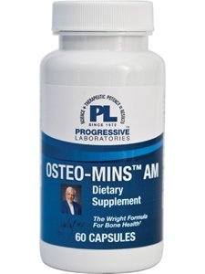Progressive Labs - Osteo-Mins AM 60 caps by Progressive Labs