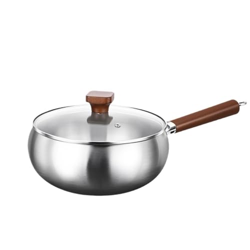 Wok profundo de acero inoxidable 316 - 20 cm