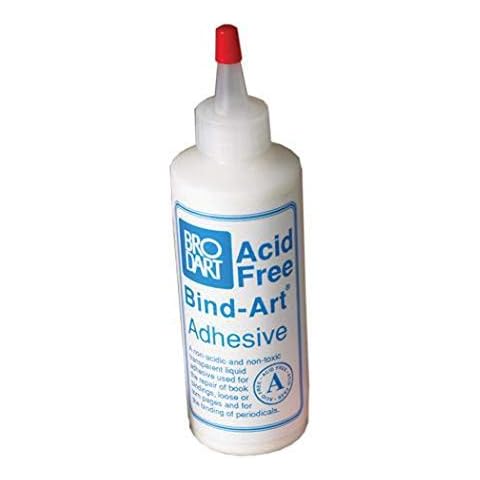 Brodart Acid Free Bind-Art Adhesive - 4 Ounces Cover