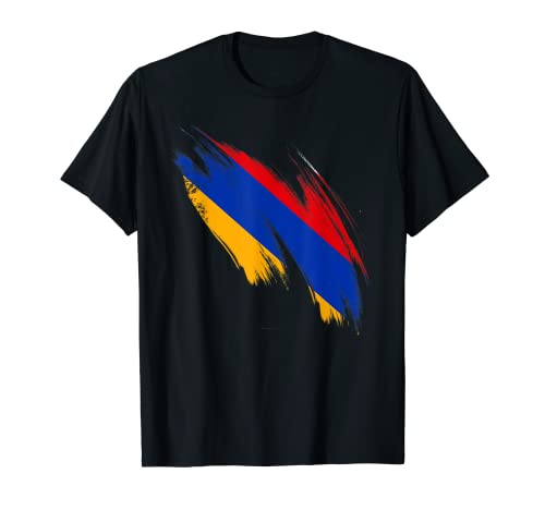 Armenien Flagge Armenien Lustig Armenien Stolz Herz T-Shirt