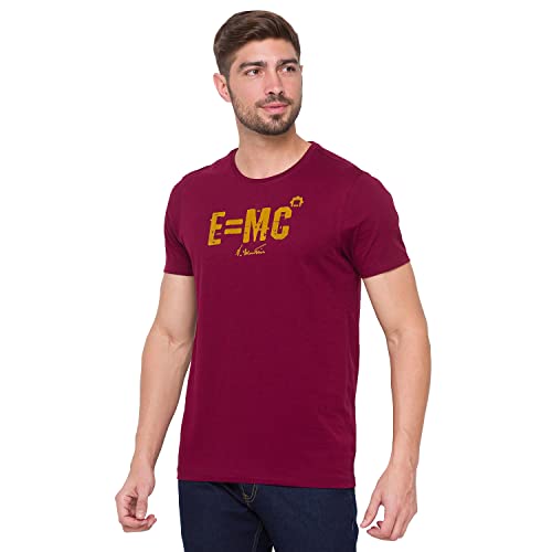 Image of Spykar Men's Printed Slim Fit T-Shirt