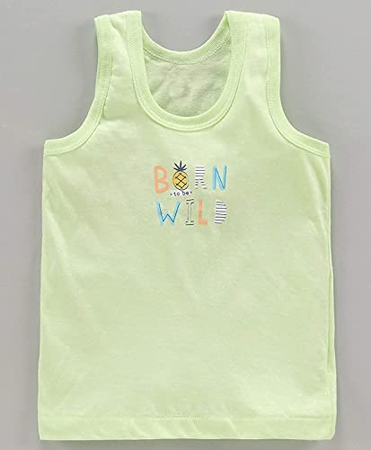 Image of cotton Printed Baby Vest for Kids Cotton Sleeveless Sando Baniyan Toddler Innerwear Baby Cloth for Boys & Girls Pack of 6 |