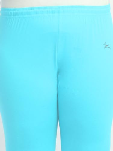 Image of Soft Cotton Ankle Lenght Solid Regular and Plus 35 Colours Leggings for Womens and Girls (Sizes :- M to 6XL)