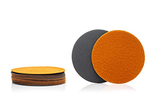 GLASS POLISH 13301 GP-PRO20 Silicon Carbide Sanding Disc with Hook and Loop | P1000 Abrasive Disc | ΓΛ 3 inch | Pack of 10 GLASS POLISH 13301 GP-PRO20 Silicon Carbide Sanding Disc with Hook and Loop | P1000 Abrasive Disc | ΓΛ 3 inch | Pack of 10