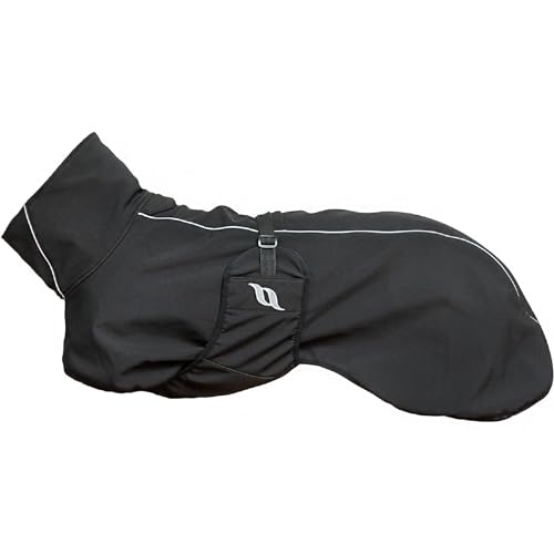 Back on Track Nella 3227 Hundemantel für Hunde mit niedrigem Schwanz, mit Welltex-Technologie, Schwarz, 60 cm, M3