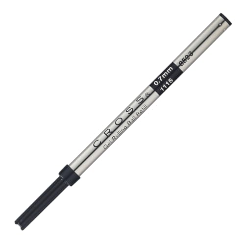 Cross 8523 Original Refill for Gel Ink Rollerball Pen Medium Point Suitable For Selectip Pens 1 Pack Black