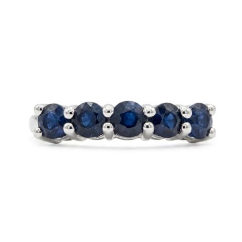 Natural Blue Sapphire 925 Solid Sterling...