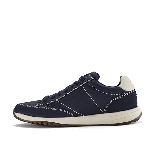 Clarks Townview Lace para Hombre, Nobuck Azul Marino, 9.5 UK, Nubuck Azul Marino., 44 EU