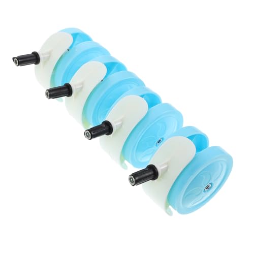 ベビーウォーカーホイール4個: 交換用回転キャスター - スムーズな動きのためのベビーウォーカーパーツ - 歩行補助キャスター