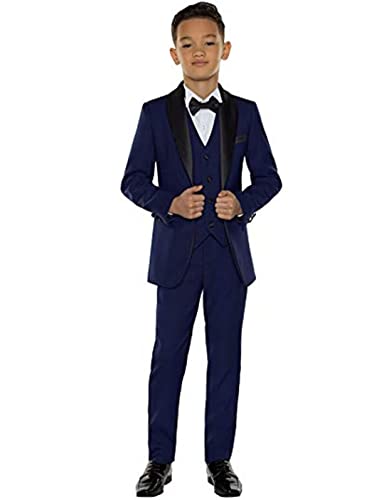 Costume pour garçon slim fit idéal pour cortège de mariage et grandes fêtes