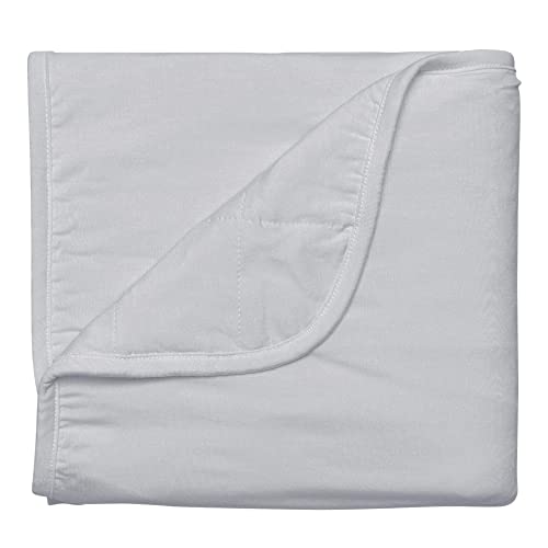 KYTE BABY Baby Blankets - Made from Soft Bamboo Rayon Material to Keep Your Little Ones Cozy and Warm - Solid 1.0 tog (One Size, Storm)