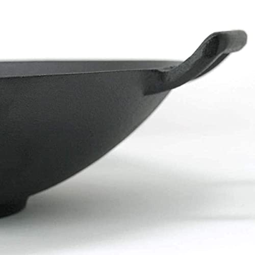 Wok de Hierro Fundido de 55 cm para Cocina miniatura 3