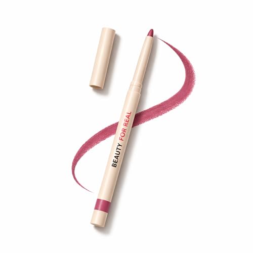 Beauty For Real D-Fine Lip Liner Pencil, Universal Cool - Long-Wear Shade - Define, Enhance & Perfect Lip Shape - Creamy Texture for Easy Application - No Sharpener Required - 0.012 oz