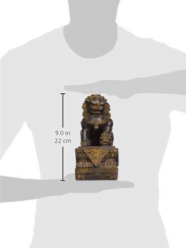 Oriental Furniture 9" Foo Dog Statues (Set Of Two) #TOP1