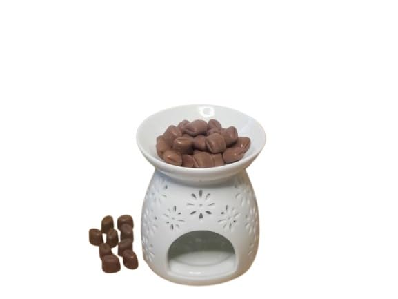 Wax Melts Coffee Scented Pack of 10 | 100% Soy Wax | Coffee Beans Shape | Home Decor