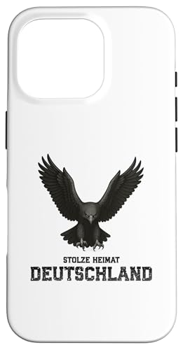 「ドイツの誇り高い家」、パトリオット、ドイツ スマホケース iPhone 16 Pro 用