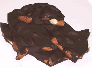 Scotts Cakes Deep Dark Chocolate Almond Bark in a 1 Pound Homestead Box