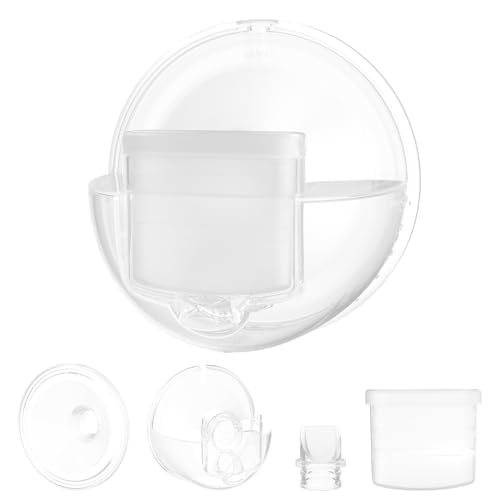Image of Paruu P10 Full Set Collector Cup, Original Breast Pump Parts, Wearable Breast Pump Replacement Accessories, 1 Set