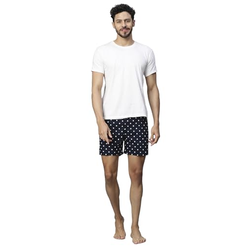 Image of Urban Scottish Ultra-Comfortable Men's Boxer Pants (Pack of 3) - 100% Cotton Material with A Stylish Print - Soft and Stretchy Elastic Waist Band - Dynamic Movement and Hardwearing Stitching