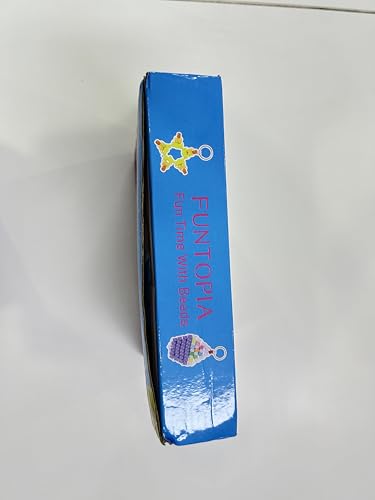 Funtopia Beads for Crafts, Pony Beads Keychain Making Kit, Bead Pets Art Crafts for Kids Beginners, Birthday Party DIY Craft for Girls Boys (1500 Beads, 30 Designs) - Image 12