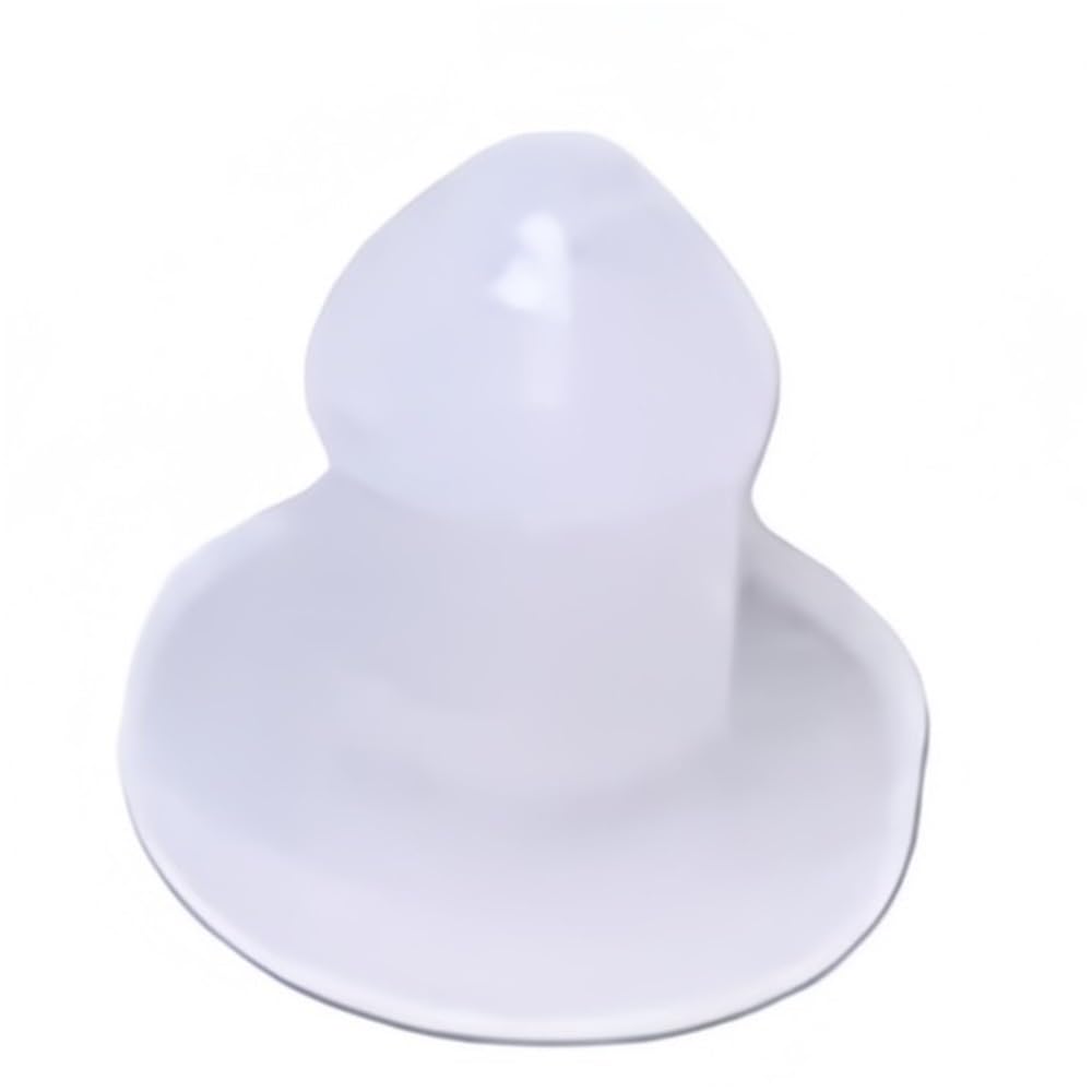 Transparent T Type Plugs, Clear Tube Inserts Bung Seal Stopper Round Soft Silicone Materials 10pieces(3mm)