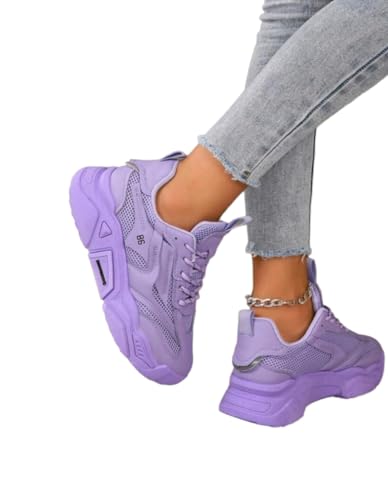 Womens, Students Chunky Sneakers Sports Shoes3