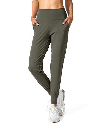 Image of G Gradual Women's Joggers High Waisted Yoga Pants with Pockets Loose Leggings for Women Workout, Athletic, Lounge