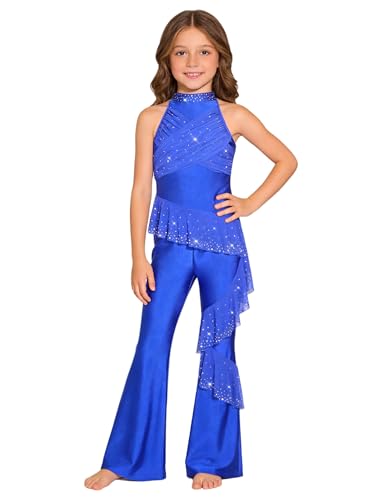 Tenue de danse classique fille TiaoBug justaucorps lyrique idéal pour les galas et les spectacles