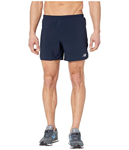 New Balance Men's Impact Run 5 Inch Short, Eclipse , Large
