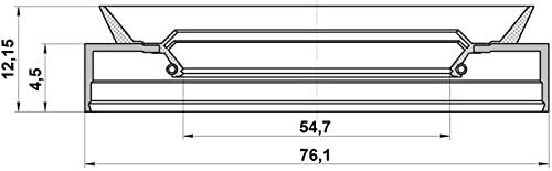 Miniatura 2 de 402322F001 - Buje delantero de sello de aceite (56X76X4.5X12.2) Para Nissan