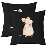 Taille: 2 Pièces de 24 x 24 pouces - Impression recto-verso.Couvertures uniquement.