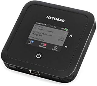 NETGEAR Nighthawk M5 5G Mobile Hotspot with WiFi 6 (MR5200) Ultrafast 5G Wireless Hotspot Router | Works Best with AT&T and T-Mobile | Connects Up to 32 Devices | Secure Wireless Network Anywhere