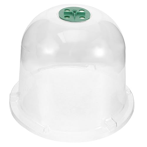 UPKOCH Plant Humidity Dome Greenhouse Cover with Light for Enhanced Growth Durable Protector for Germination and Moisture Retention Gardens