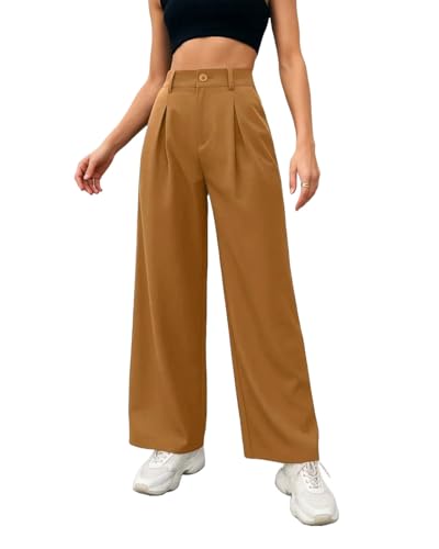Image of Nermosa High-Waist Korean Trousers with Wide Baggy Fit | Trendy GenZ Streetwear Pants