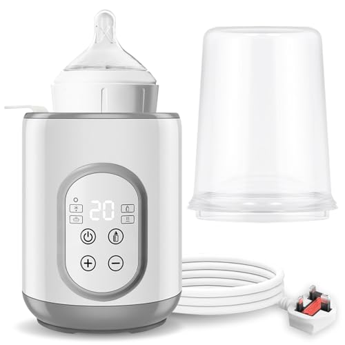 BSTGEKELY Baby Bottle Warmer,Smart Temperature Control and Automatic Shut-Off,Fast Baby Food Heater&Defrost,Warmer Accurate Temperature Control for Breastmilk or Formula