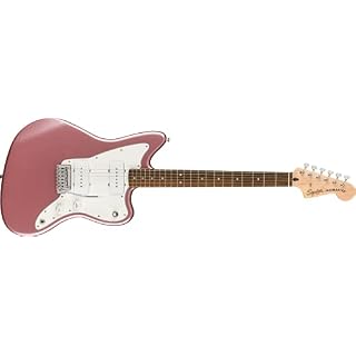 Affinity Jazzmaster Laurel Burgundy Mist - Les Beatles, Paul McCartney, John Lennon, RIngo Starr, George Harrison