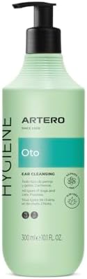 ARTERO Oto Ear Cleaner Lotion for Dogs Removes Earwax Deep-Cleans and Helps Prevent Infections and Bad Odors Gentle Formula Suitable for Dogs and Cats