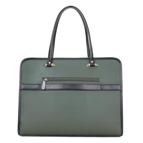 Image of Pramadda Pure Luxury Regina Work Tote bag for women office use | Laptop Shoulder Handbag | Stylish College bags for girls | Large Size Spacious Tote Bag.