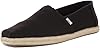 TOMS Mens Alpargata Rope Espadrilles Shoes Black 9 UK #5