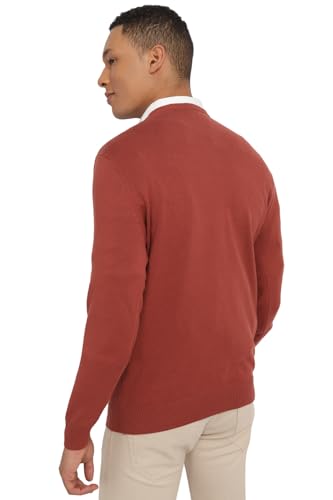 Image of Allen Solly Men's Cotton Casual V Neck Sweater