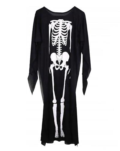Toyshine Black Cosplay Scary Ghost Bhoot Skeleton Halloween Costume Fun...