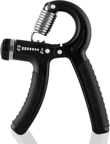 Image of Adjustable Hand Grip Strengthener, Hand Gripper for Men & Women for Gym Workout Hand Exercise Equipment to Use in Home for Forearm Exercise, Finger Exercise Power Gripper