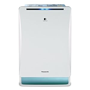 Panasonic F-VXM35AAD 10-Watt Air Purifier (White/Light Blue)