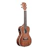 Kala KA-CGE Gloss Mahogany Concert Ukulele with Electronics Natural