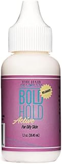 The Hair Diagram - Bold Hold Active Reloaded - Strong Hold Glue for Wigs and Hair Systems - Invisible Bonding - Formulated for Oily Skin - Non Toxic - Humidity Resistant & Waterproof - 1.3oz