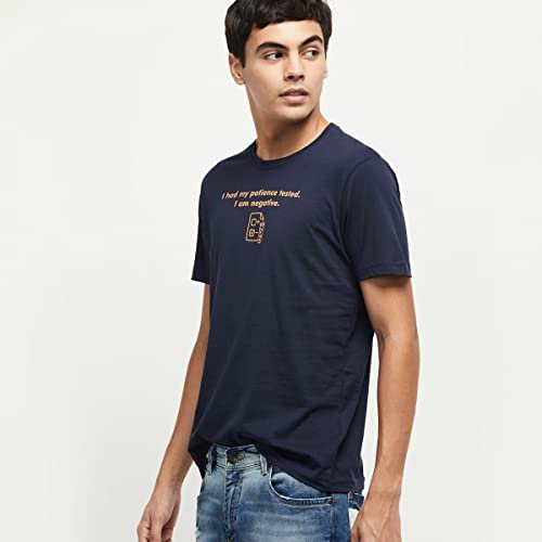 Image of Max Men Printed Slim Fit T-Shirt